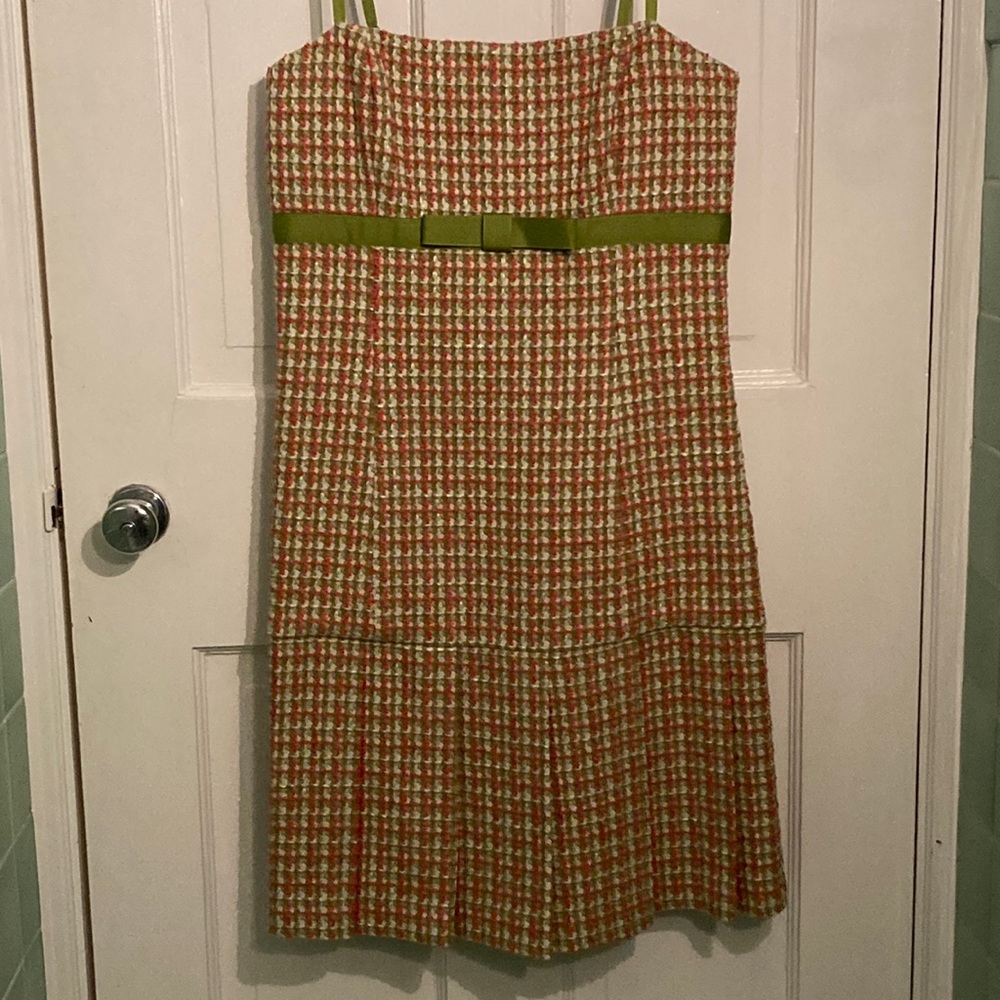 Betsy Johnson dress, tweed, size 10